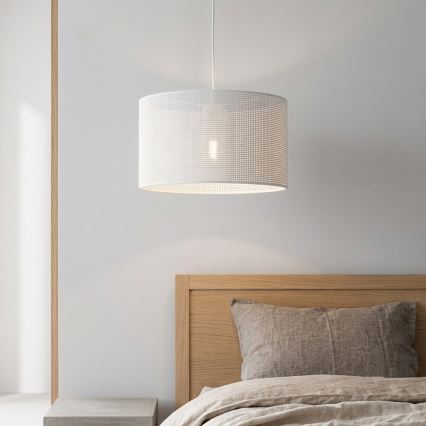 Brilagi - Lampada a sospensione con cavo SIRIJA MODERN 1xE27/60W/230V Ø 35 cm bianco