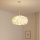Brilagi - Lampada a sospensione con cavo SOLEAIR 1xE27/60W/230V Ø 45 cm bianca