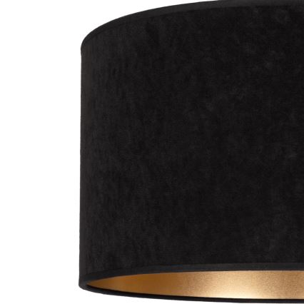 Brilagi - Lampada a sospensione con cavo VELVET 1xE27/60W/230V Ø 40 cm nero/oro