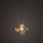 Brilagi - Lampada a sospensione con cavo VULCANO 1xG9/8W/230V beige / beige fumé