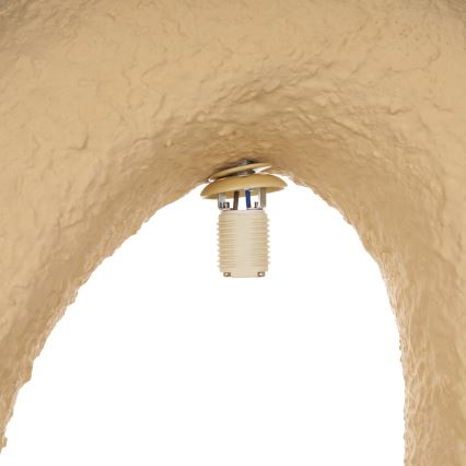 Brilagi - Lampada a sospensione con cavo WABI SABI 1xE27/40W/230V colore crema