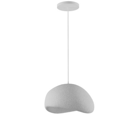 Brilagi - Lampada a sospensione con cavo WABI SABI 1xE27/40W/230V Ø 35 cm bianco