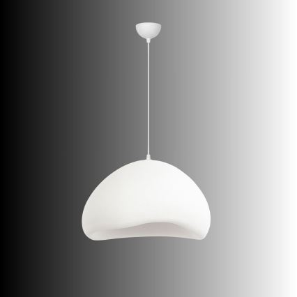 Brilagi - Lampada a sospensione con cavo WABI SABI 1xE27/40W/230V Ø 50 cm bianca