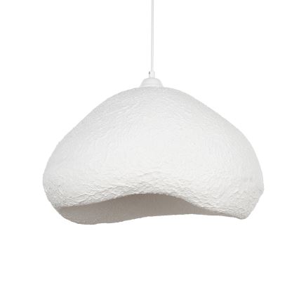 Brilagi - Lampada a sospensione con cavo WABI SABI 1xE27/40W/230V Ø 50 cm bianca