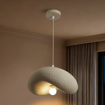 BRILAGI - Lampada a sospensione con cavo WABI SABI 1xE27/60W/230V Ø 40 cm beige