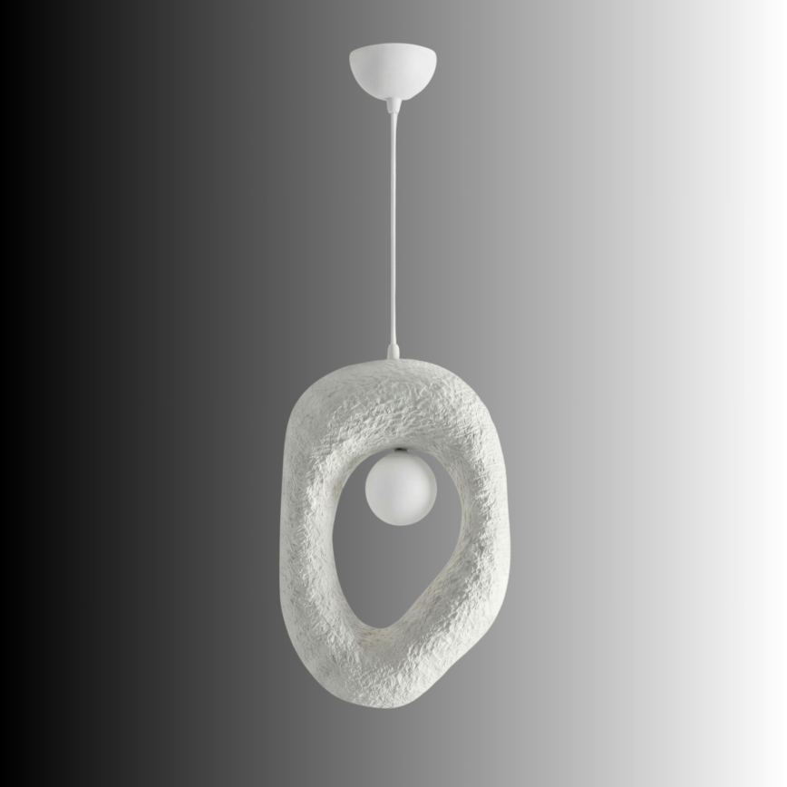 Brilagi - Lampada a sospensione con cavo WABI SABI 1xG9/8W/230V bianca