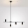 Brilagi - Lampada a sospensione CRANE con cavo 4xGU10/30W/230V, nera
