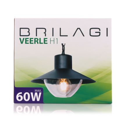 Brilagi -  Lampada a sospensione da esterno LED VEERLE 1xE27/60W/230V IP44