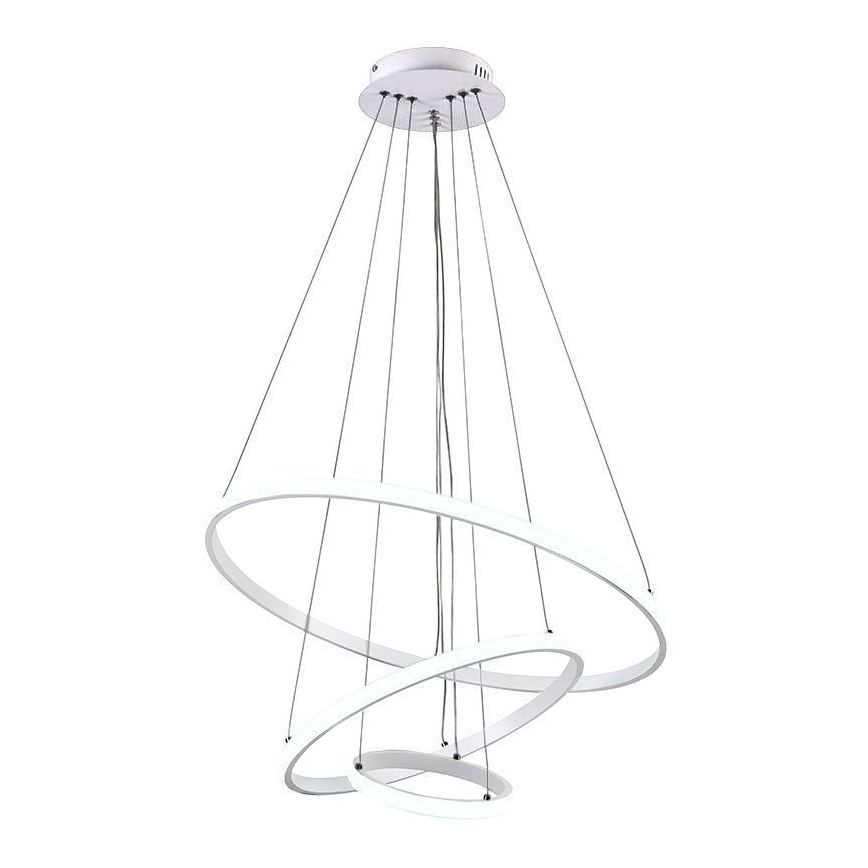 Brilagi - Lampada a sospensione LED dimmerabile su cavo CIRCLE LED/90W/230V 3000-6500K Ø 60 cm + telecomando