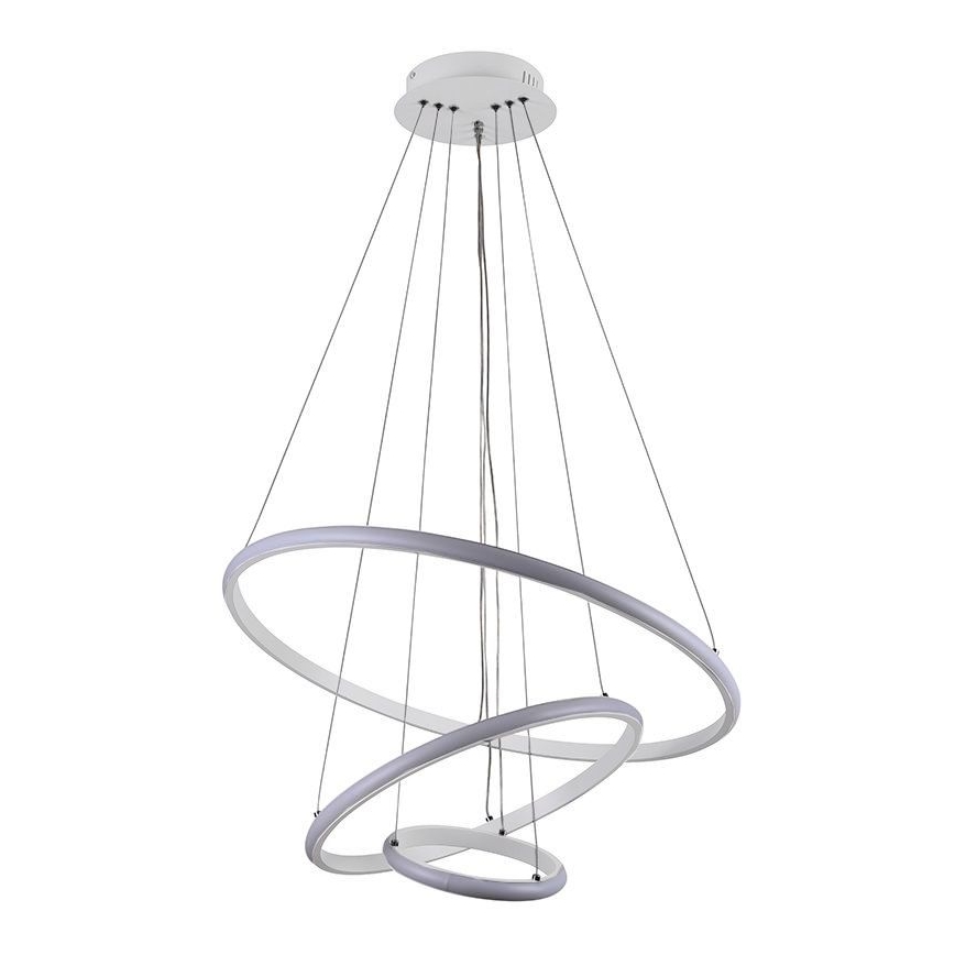 Brilagi - Lampada a sospensione LED dimmerabile su cavo CIRCLE LED/90W/230V 3000-6500K Ø 60 cm + telecomando