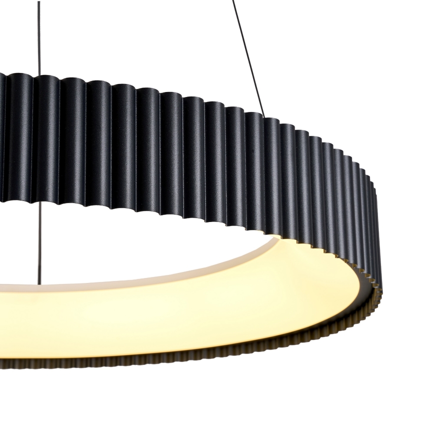 Brilagi - Lampada a sospensione LED dimmerabile su cavo FALCON MODERN LED/54W/230V 3000-6500K Ø 60 cm nero + telecomando