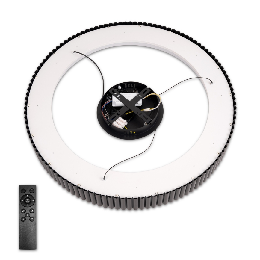 Brilagi - Lampada a sospensione LED dimmerabile su cavo FALCON MODERN LED/54W/230V 3000-6500K Ø 60 cm nero + telecomando