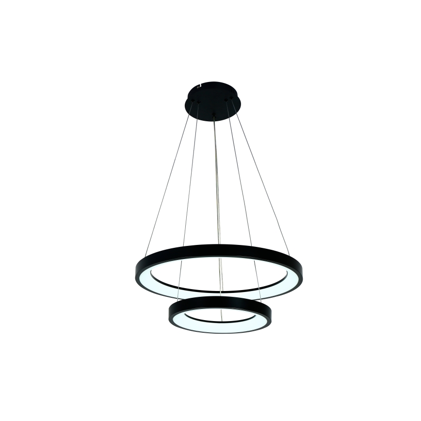 Brilagi - Lampada a sospensione dimmerabile su cavo FALCON SLIM LED/68W/230V 3000-6500K Ø 50 cm nero + telecomando