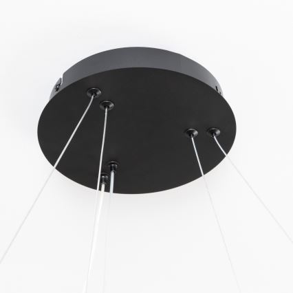 Brilagi - Lampada a sospensione dimmerabile su cavo FALCON SLIM LED/68W/230V 3000-6500K Ø 50 cm nero + telecomando