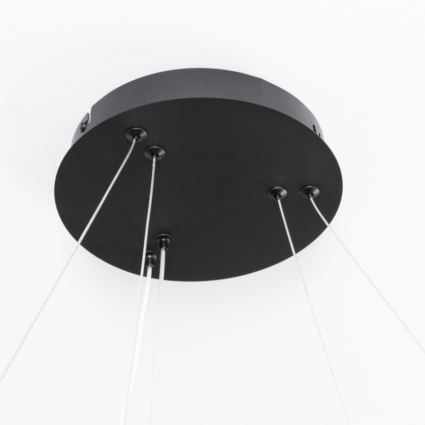 Brilagi - Lampada a sospensione dimmerabile su cavo FALCON SLIM LED/68W/230V 3000-6500K Ø 50 cm nero + telecomando