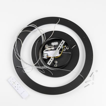 Brilagi - Lampada a sospensione dimmerabile su cavo FALCON SLIM LED/68W/230V 3000-6500K Ø 50 cm nero + telecomando