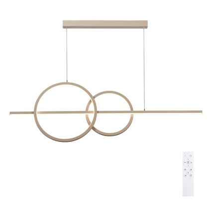 BRILAGI - Lampadario LED dimmerabile su cavo SIGNATURE LED/53W/230V 3000-6000K 120 cm beige+ telecomando