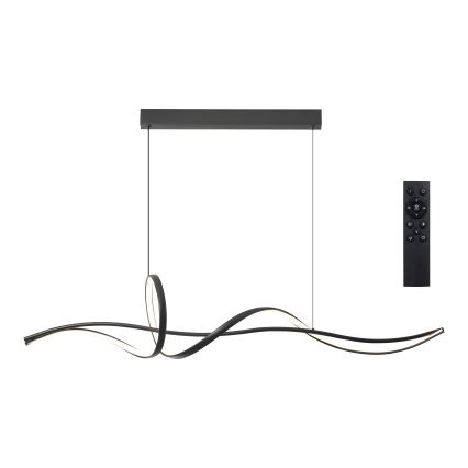 BRILAGI - LED Lampadario dimmerabile su cavo SIGNATURE LED/55W/230V 3000-6000K 120x23 cm nero + telecomando