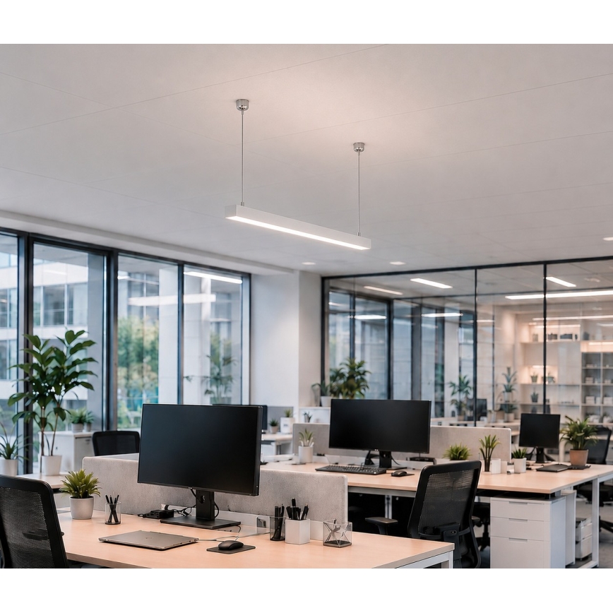 Brilagi - Lampada a sospensione LED FULLDAY LED/10/15/20W/230V 2700/4000/6000K 60 cm bianca