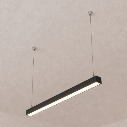Brilagi - Lampada a sospensione LED FULLDAY LED/10/15/20W/230V 2700/4000/6000K 60 cm nera