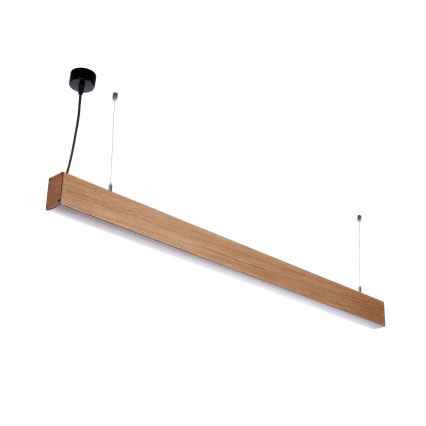 BRILAGI - Lampada a sospensione GARDALINE LED/100W/230V 120 cm rovere