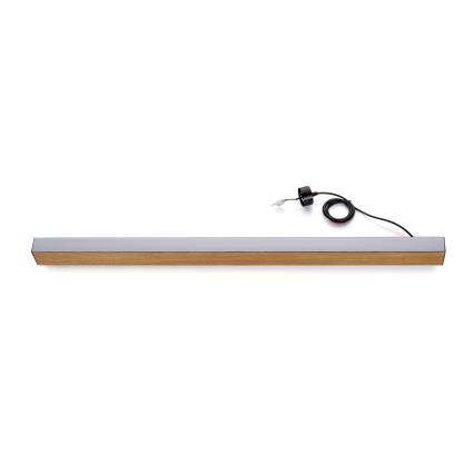 BRILAGI - Lampada a sospensione GARDALINE LED/100W/230V 120 cm rovere