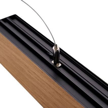 BRILAGI - Lampada a sospensione GARDALINE LED/100W/230V 120 cm rovere