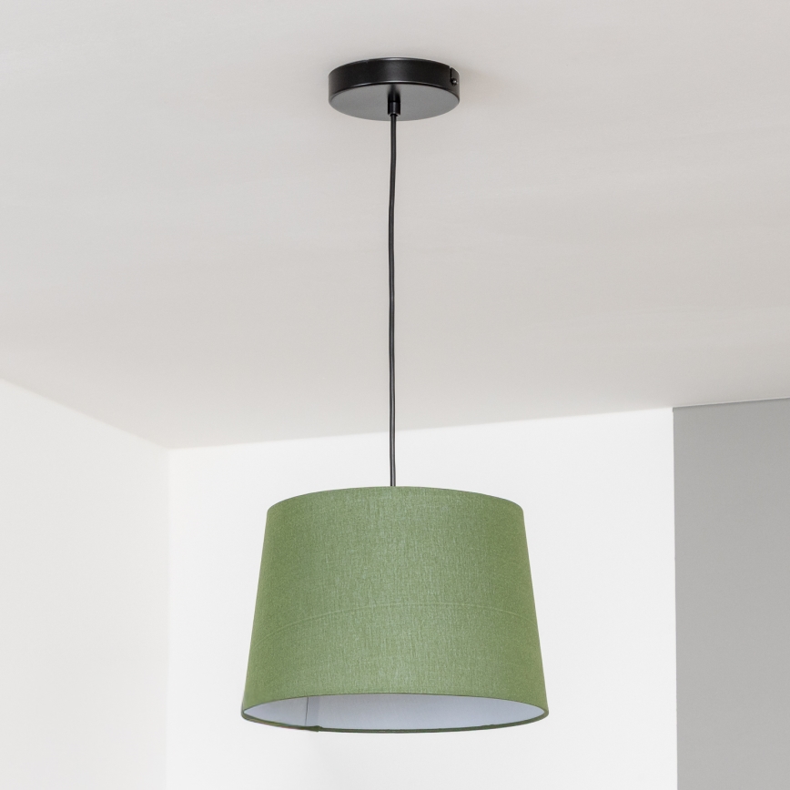 Brilagi - Lampada a sospensione LED CERIA su cavo 1xE27/40W/230V Ø 30 cm verde