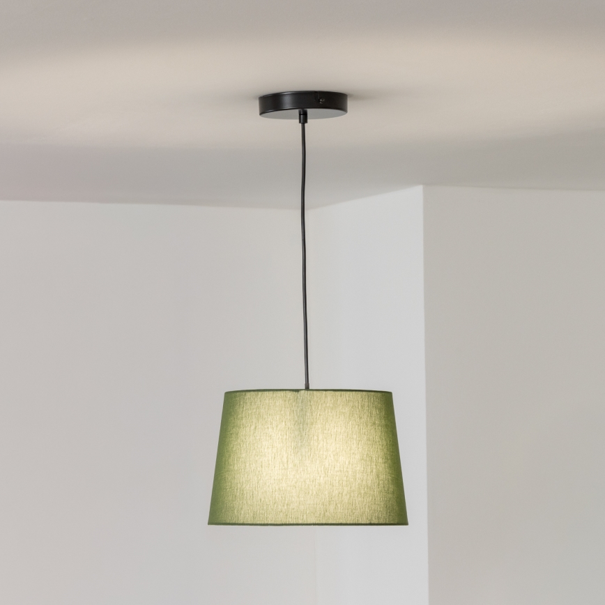 Brilagi - Lampada a sospensione LED CERIA su cavo 1xE27/40W/230V Ø 30 cm verde