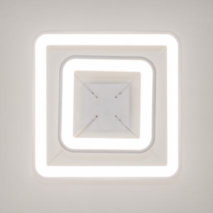 Brilagi - Lampada a sospensione dimmerabile a cavo FALCON SLIM LED/78W/230V 3000-6500K 50x50 cm bianco + telecomando