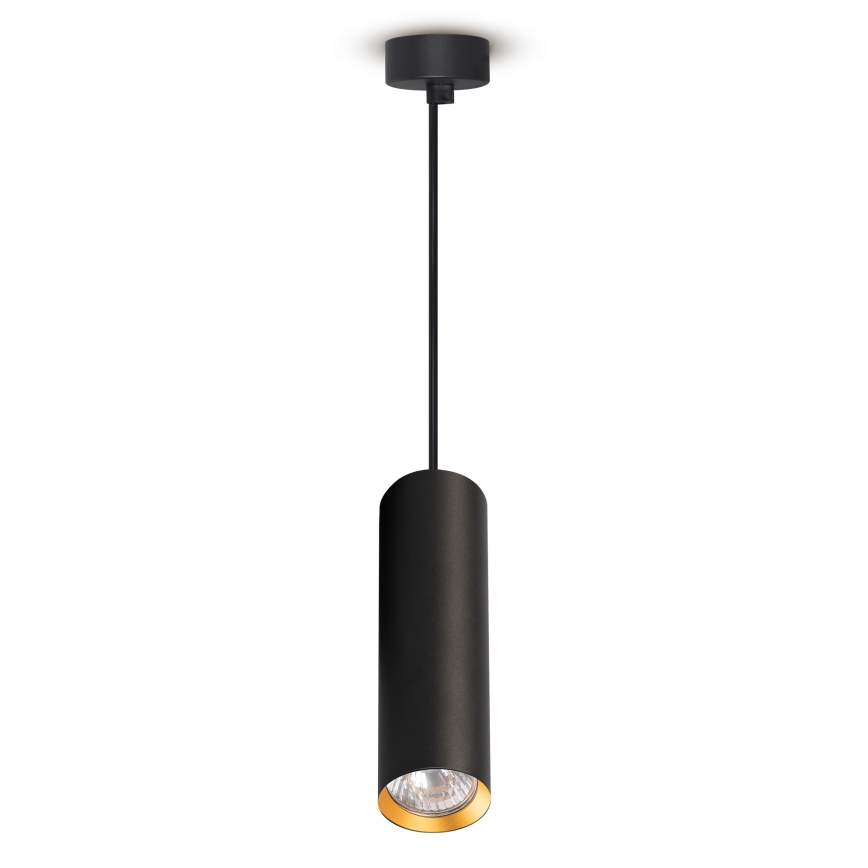Brilagi - Lampadario a sospensione LED RGBW dimmerabile SELE 1xGU10/4,8W/230V 3000K nero/oro + telecomando