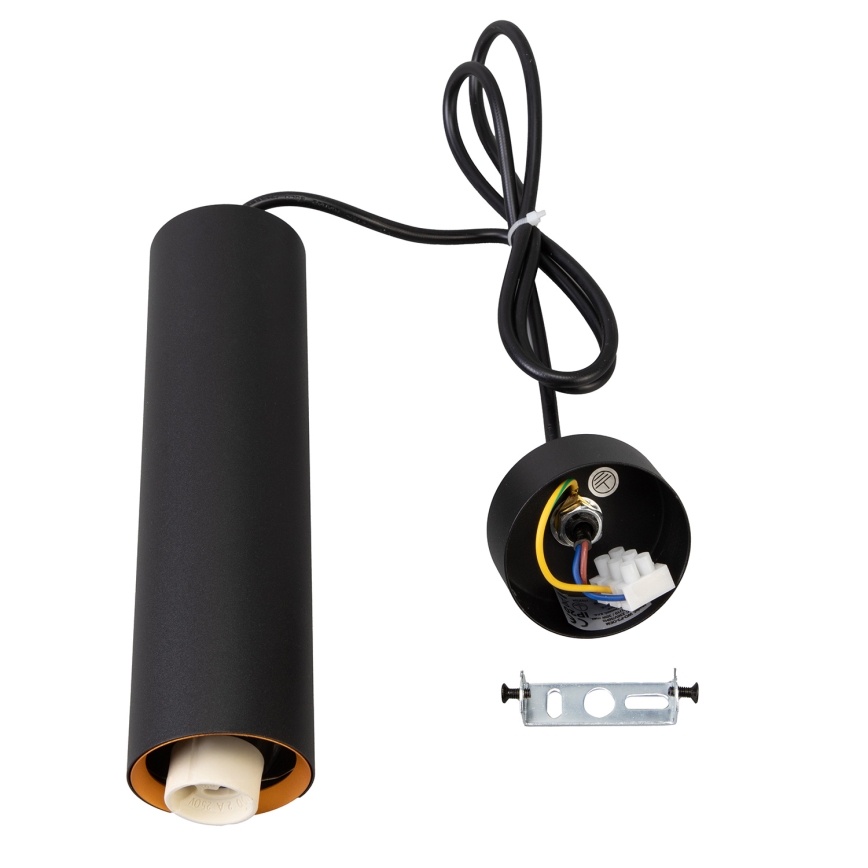 Brilagi - Lampadario a sospensione LED RGBW dimmerabile SELE 1xGU10/6W/230V 3000K nero/oro + telecomando