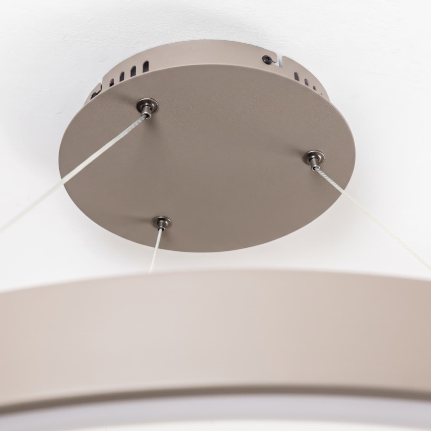 BRILAGI - LED lampadario dimmerabile su cavo FALCON II LED/108W/230V 3000-6500K Ø 80 cm beige + telecomando