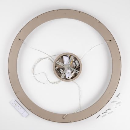 BRILAGI - LED lampadario dimmerabile su cavo FALCON II LED/108W/230V 3000-6500K Ø 80 cm beige + telecomando