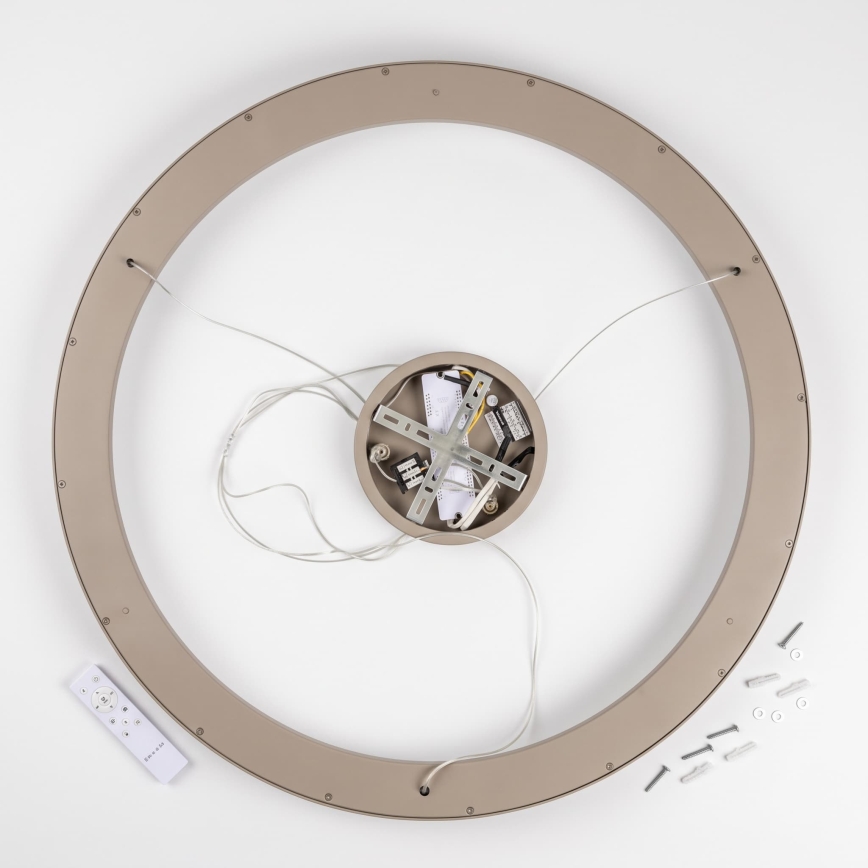 BRILAGI - LED lampadario dimmerabile su cavo FALCON II LED/108W/230V 3000-6500K Ø 80 cm beige + telecomando