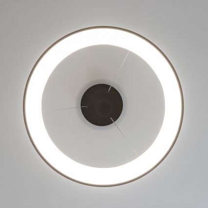 BRILAGI - Lampadario LED dimmerabile a cavo FALCON II LED/99W/230V 3000-6500K Ø 60 cm nero + telecomando