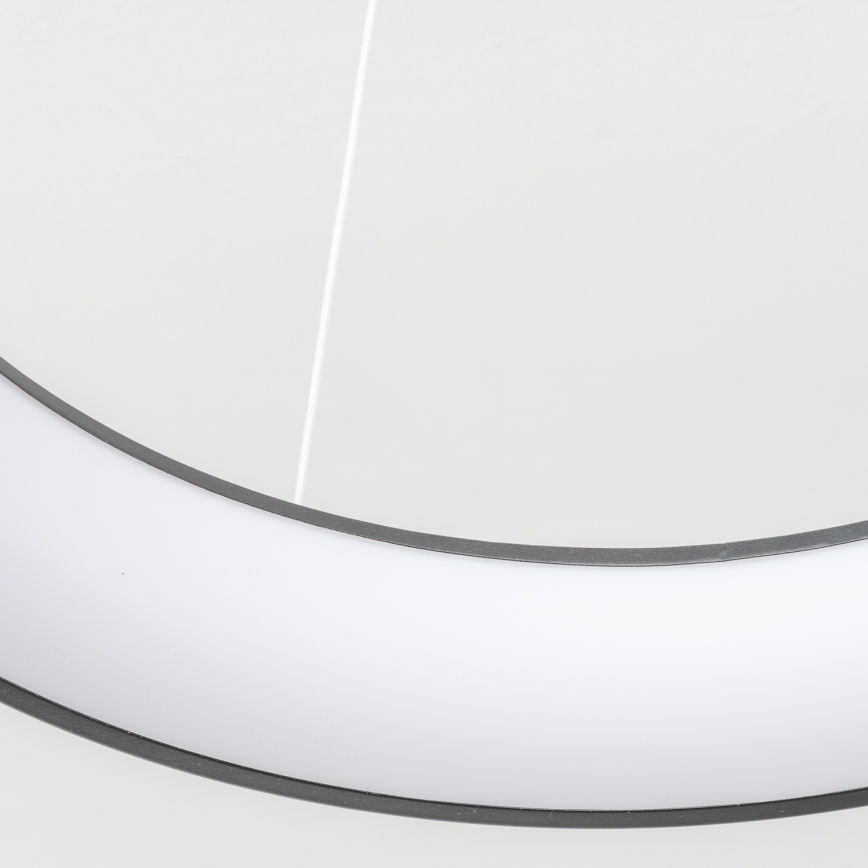 BRILAGI - Lampadario LED dimmerabile a cavo FALCON II LED/99W/230V 3000-6500K Ø 60 cm nero + telecomando