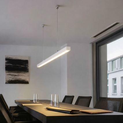Brilagi - Lampada a sospensione LED FULLDAY LED/30/40/50W/230V 2700/4000/6000K 150 cm bianca