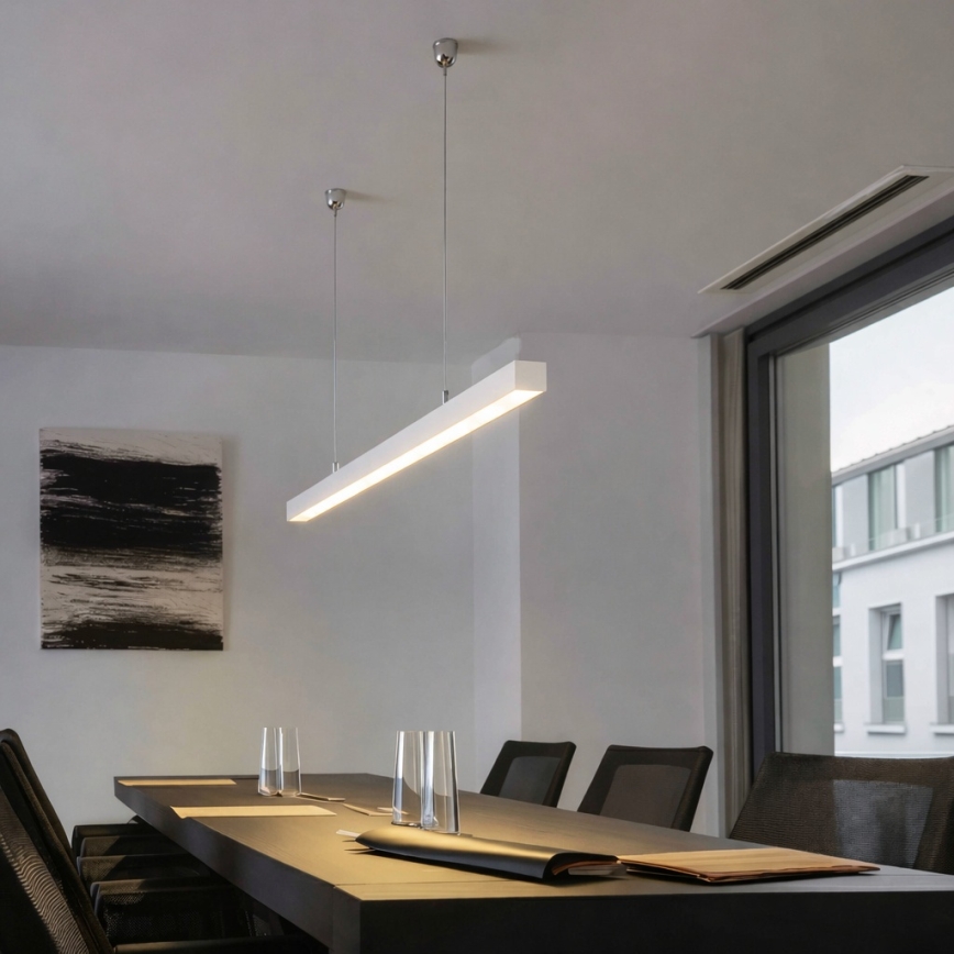 Brilagi - Lampada a sospensione LED FULLDAY LED/30/40/50W/230V 2700/4000/6000K 150 cm bianca