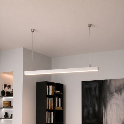 Brilagi - Lampada a sospensione LED FULLDAY LED/20/30/40W/230V 2700/4000/6000K 120 cm bianca