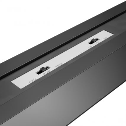 Brilagi - Lampada a sospensione FULLDAY LED/20/30/40W/230V 2700/4000/6000K 120 cm nero