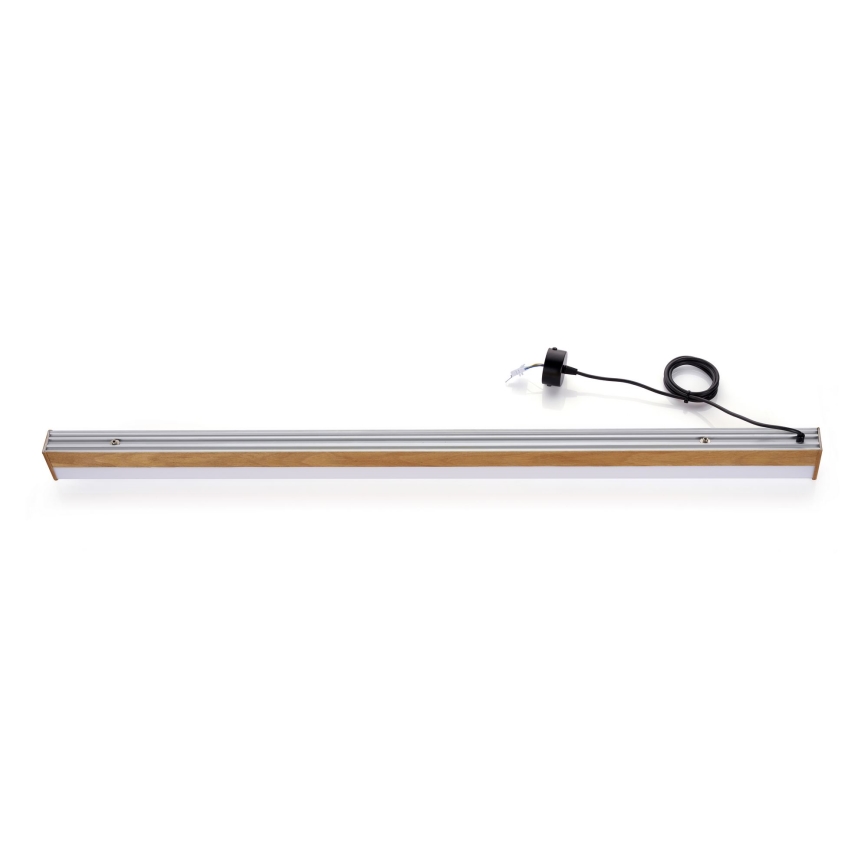 BRILAGI - Lampada a sospensione LED GARDALINE LED/100W/230V 120 cm rovere