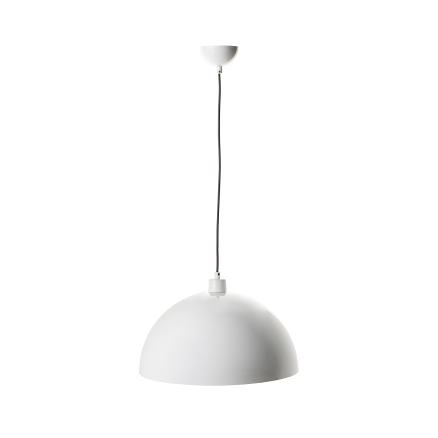 Brilagi - Lampada a sospensione LED METALO 1xE27/40W/230V Ø 40 cm bianco/ramato