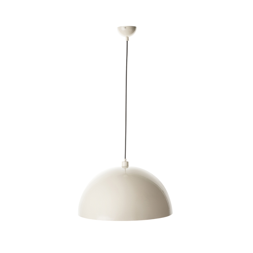 Brilagi - Lampada a sospensione LED METALO su cavo 1xE27/40W/230V Ø 40 cm beige/rame