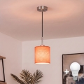 Brilagi - Lampada a sospensione LED NUBILA 1xE27/60W/230V Ø 14 cm nero/arancione