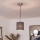 Brilagi - Lampada a sospensione LED NUBILA 1xE27/60W/230V Ø 14 cm rosso/antracite