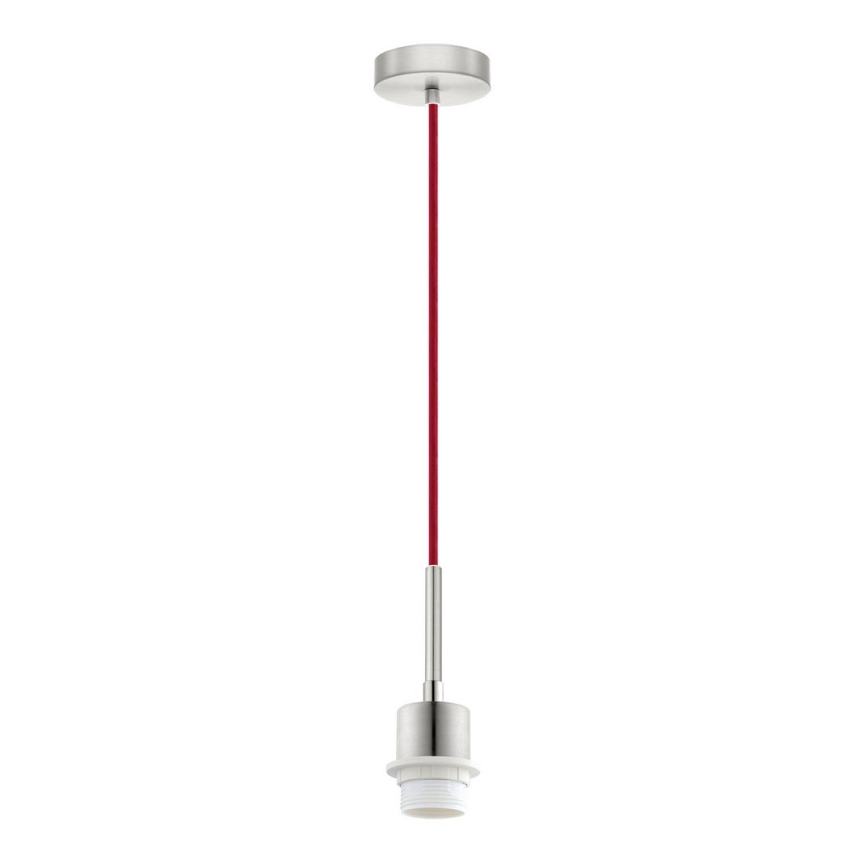 Brilagi - Lampada a sospensione LED NUBILA 1xE27/60W/230V Ø 14 cm rosso/antracite