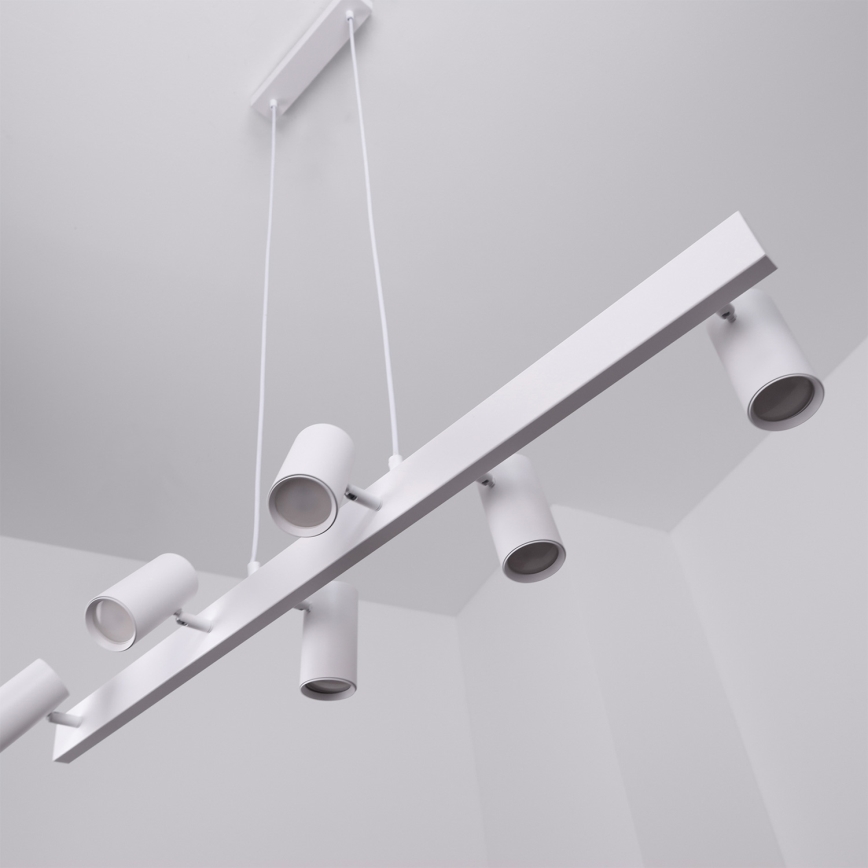Brilagi - Lampadario LED RGBW dimmerabile a sospensione su cavo SELE 6xGU10/6,5W/230V 2700-6500K bianco + telecomando