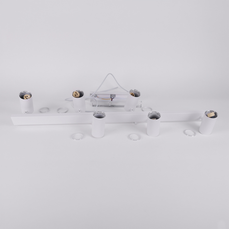 Brilagi - Lampadario LED RGBW dimmerabile a sospensione su cavo SELE 6xGU10/6,5W/230V 2700-6500K bianco + telecomando