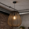 Brilagi - Lampada a sospensione LED su cavo ARVEN 1xE27/8W/230V Ø 37 cm nero